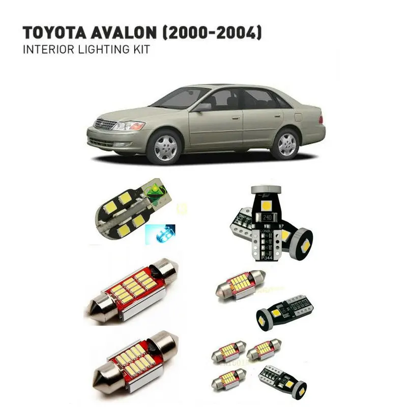 Led interior lights For Toyota avalon 2000-2004 15pc Led Lights For Cars lighting kit automotive bulbs Canbus
Led interior lights For Toyota avalon 2000-2004 15pc Led Lights For Cars lighting kit automotive bulbs Canbus