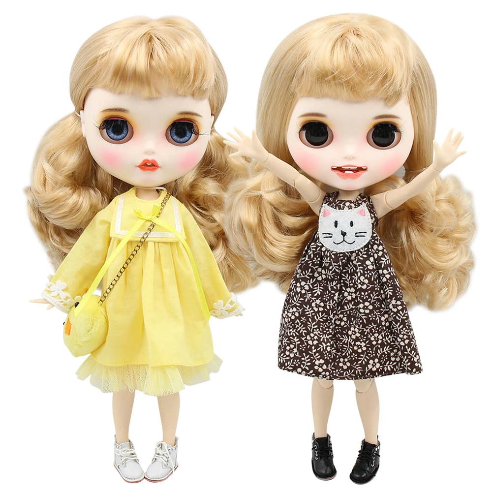 1/6 bjd factory blyth doll customized face custom doll white skin joint body new matte face open mouth, 30cm
1/6 bjd factory blyth doll customized face custom doll white skin joint body new matte face open mouth, 30cm