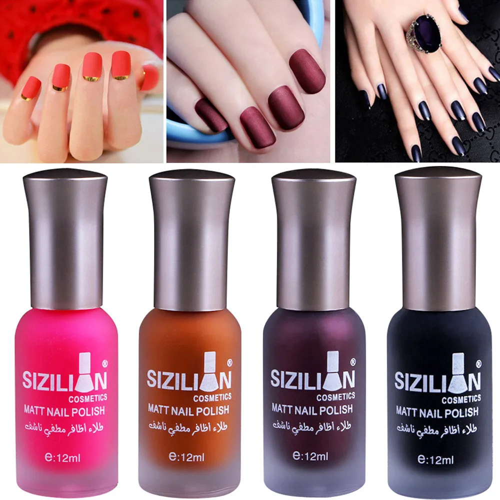 20 Colors 12ml 1 Bottle Matte Dull Super Bright Nail Polish Fast Dry Long-lasting Nail Art Varnish Lacquer Nail Color
20 Colors 12ml 1 Bottle Matte Dull Super Bright Nail Polish Fast Dry Long-lasting Nail Art Varnish Lacquer Nail Color
