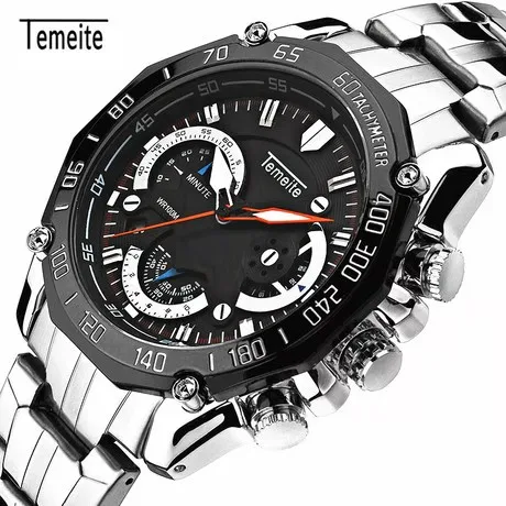 Men Luxury Brand stainless steelWatch Men Mechanical Mens Automatic Army Watches Waterproof Calendar Quartz Watch
Men Luxury Brand stainless steelWatch Men Mechanical Mens Automatic Army Watches Waterproof Calendar Quartz Watch