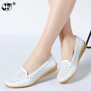 2019 Spring women flats shoes women genuine leather shoes woman cutout loafers slip on ballet flats ballerines flats 882
2019 Spring women flats shoes women genuine leather shoes woman cutout loafers slip on ballet flats ballerines flats 882