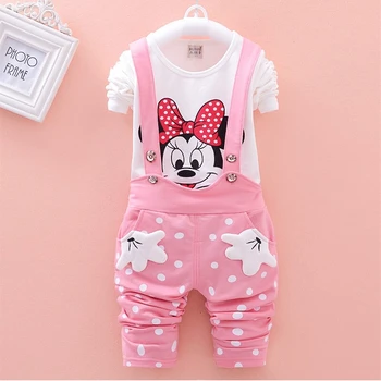 CNJiaYun Minnie Baby Girls Clothing Sets Spring Cotton Children's Sets Full shirt Suspenders Pants 2 pieces Kids Clothes Set
CNJiaYun Minnie Baby Girls Clothing Sets Spring Cotton Children's Sets Full shirt Suspenders Pants 2 pieces Kids Clothes Set