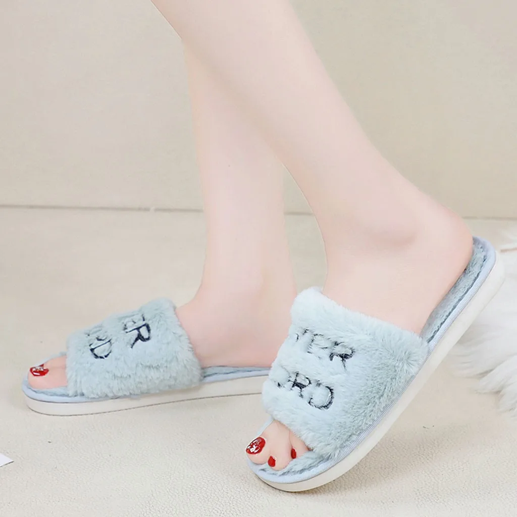 SAGACE Womens Flip Flops Flat Slippers Home Indoor Soft Flat Bottom Open Toe Slippers Cotton chaussures femme Furry Slides 7J15
SAGACE Womens Flip Flops Flat Slippers Home Indoor Soft Flat Bottom Open Toe Slippers Cotton chaussures femme Furry Slides 7J15