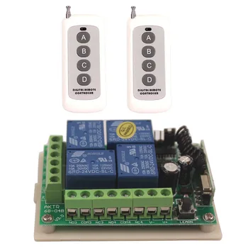 Sleeplion 24V 4CH 100Meter Remote Control Switch Electric Door Remote Control Switch Universal 24V 4CH 315MHz/433MHz Transeiver
Sleeplion 24V 4CH 100Meter Remote Control Switch Electric Door Remote Control Switch Universal 24V 4CH 315MHz/433MHz Transeiver