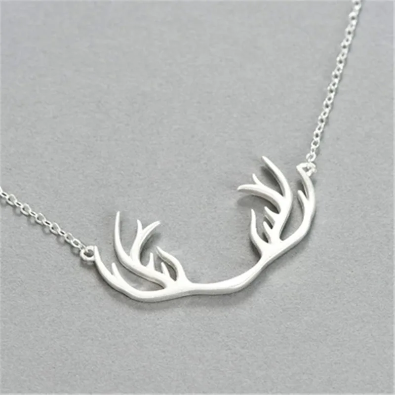 925 sterling silver Pendant necklace The little deer antlers Women's fashion jewelry wholesale
925 sterling silver Pendant necklace The little deer antlers Women's fashion jewelry wholesale