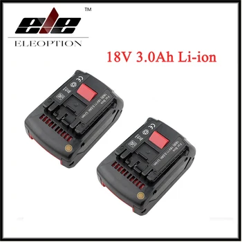 

2 PCS For Bosch BAT618 Power Tool Battery 18V 3.0AH 3000mAh for BAT609 BAT618G 336 169 GKS 18 V-LI CCS180 FHN180 RHH180 1761