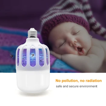 Led Mosquito Killer lamp 18W E27 Led Bulb 3 Modes Electrostatic Anti Mosquito Repeller Light For Home Lighting Bug Zapper Trap
Led Mosquito Killer lamp 18W E27 Led Bulb 3 Modes Electrostatic Anti Mosquito Repeller Light For Home Lighting Bug Zapper Trap