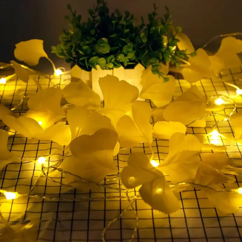 LED ginkgo leaf string light Home Wedding decoration holiday coloured light battery Operated box lamp string 1.5m 10led
LED ginkgo leaf string light Home Wedding decoration holiday coloured light battery Operated box lamp string 1.5m 10led