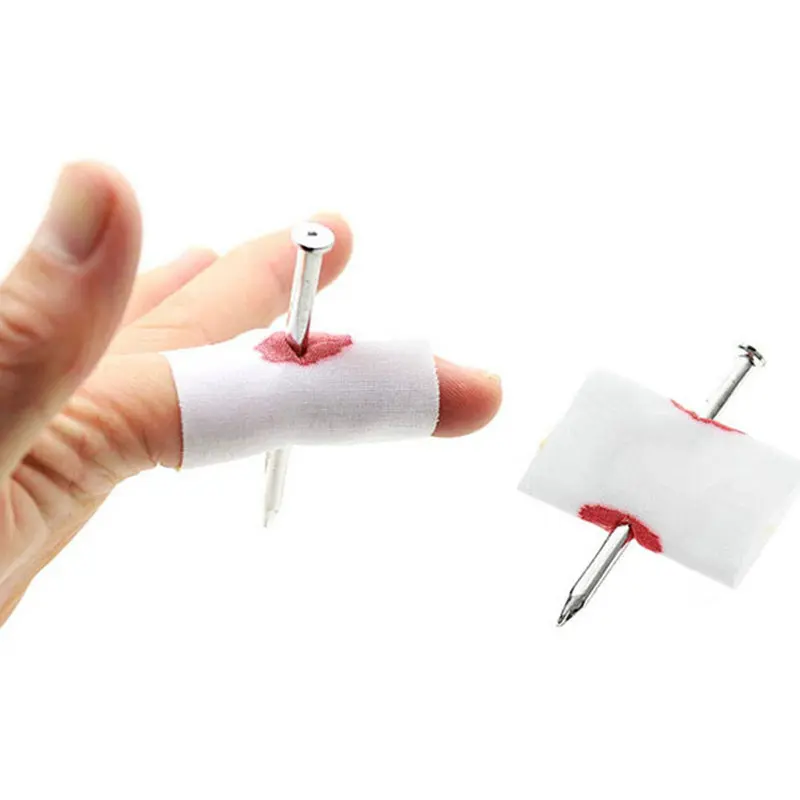 5pcs Novelty Magic Bloody Prank Joke Tricky Toy Fake Nail Through Finger Trick Prop
5pcs Novelty Magic Bloody Prank Joke Tricky Toy Fake Nail Through Finger Trick Prop
