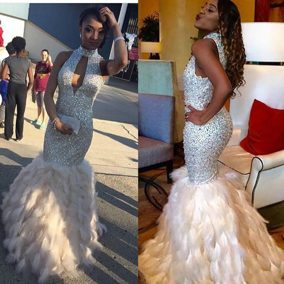 Robe De Soiree Sexy Sequined Feather Evening Dresses Beads Pageant Red Carpet Celebrity Bling Long Party Dress Prom Formal gown
Robe De Soiree Sexy Sequined Feather Evening Dresses Beads Pageant Red Carpet Celebrity Bling Long Party Dress Prom Formal gown