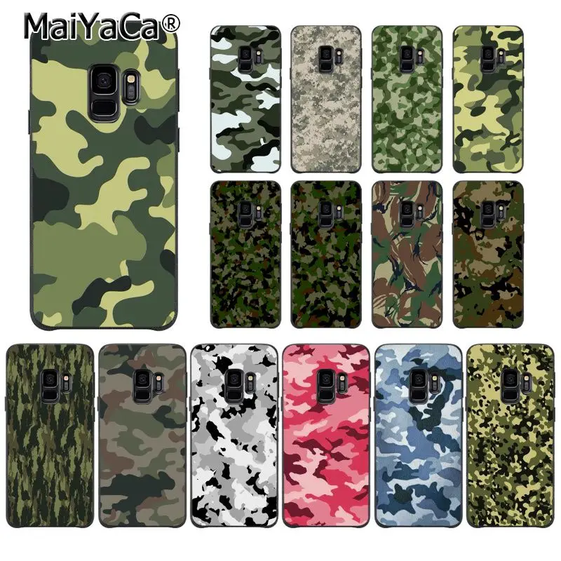 MaiYaCa Camouflage Pattern Camo military Army TPU Black Phone Case Shell for Samsung Galaxy S9 S10 Plus S10E S6 S7 S8 S9 S9Plus
MaiYaCa Camouflage Pattern Camo military Army TPU Black Phone Case Shell for Samsung Galaxy S9 S10 Plus S10E S6 S7 S8 S9 S9Plus