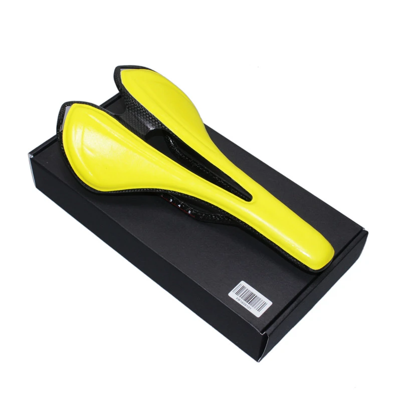 EC90 Ultra-light Road Bike Saddle Seat Carbon Fiber Rail EVA Leather Mtb Saddle (17)