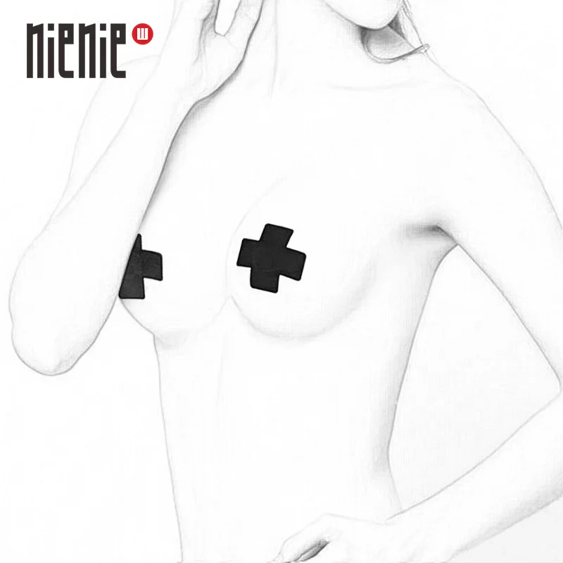 Sexy Paste Breast Stickers experience 1 pair Cross/X Disposable Cool Self-Adhesive Cloth Breast Pasties Pad Nipple Cover Bra
Sexy Paste Breast Stickers experience 1 pair Cross/X Disposable Cool Self-Adhesive Cloth Breast Pasties Pad Nipple Cover Bra