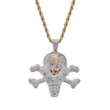 BNRESALE Hip Hop Delicate Full Iced Out Copper AAA Zircon Ice Cream Pirate Pendent Necklace for Rappers with Gift Box
BNRESALE Hip Hop Delicate Full Iced Out Copper AAA Zircon Ice Cream Pirate Pendent Necklace for Rappers with Gift Box