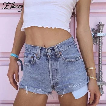 Ellacey 2019 Summer Sexy Ripped Denim Shorts Women High Waist Jeans Shorts Hot Girl Skinny Shorts
Ellacey 2019 Summer Sexy Ripped Denim Shorts Women High Waist Jeans Shorts Hot Girl Skinny Shorts