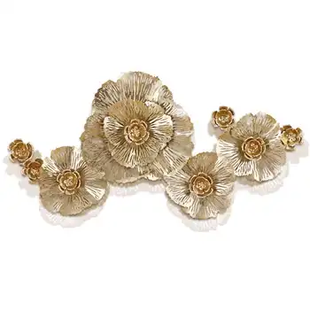 Luxury 3D Stereo Wall Wrought Iron Peony Artificial Flower Crafts Decoration Home Hotel Wall Hanging Mural Ornament Art R633
Luxury 3D Stereo Wall Wrought Iron Peony Artificial Flower Crafts Decoration Home Hotel Wall Hanging Mural Ornament Art R633