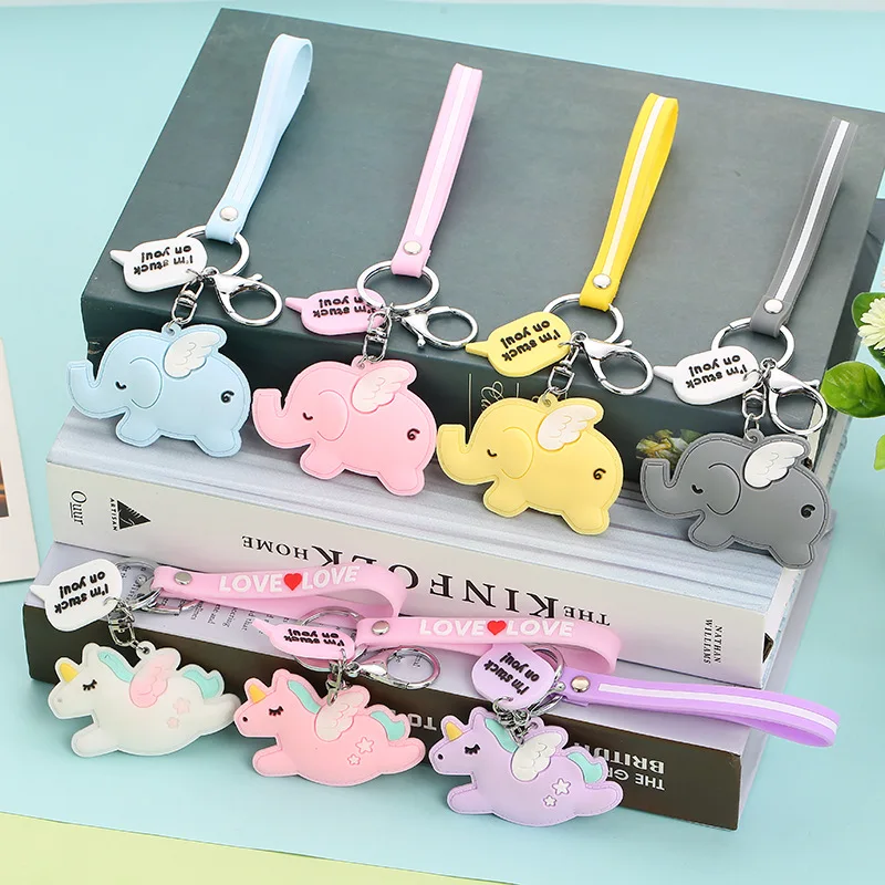 2019 Cartoon Baby Elephant Key chain Pendant silicone leather Keychains For Women's Backpack Car Accessories Keyring Gifts for
2019 Cartoon Baby Elephant Key chain Pendant silicone leather Keychains For Women's Backpack Car Accessories Keyring Gifts for