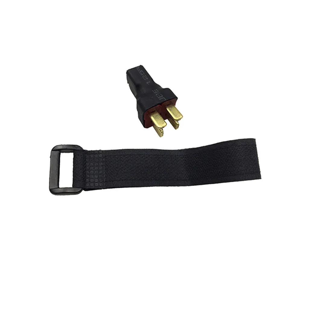 Remote control car parts Dual Battery Connector T-Shaped Adapter With Fixing Strap For 9125 RC Car Z403
Remote control car parts Dual Battery Connector T-Shaped Adapter With Fixing Strap For 9125 RC Car Z403