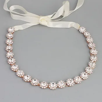 SLBRIDAL Wired Clear Crystals Rhinestones Ribbon Wedding Headband Bridal Stuio Hair Accessories Bridesmaids Girls Gift Women
SLBRIDAL Wired Clear Crystals Rhinestones Ribbon Wedding Headband Bridal Stuio Hair Accessories Bridesmaids Girls Gift Women