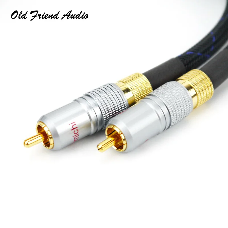 A010 High Quality 1pcs 75 ohm digital coaxial cable HiFi audio cable
