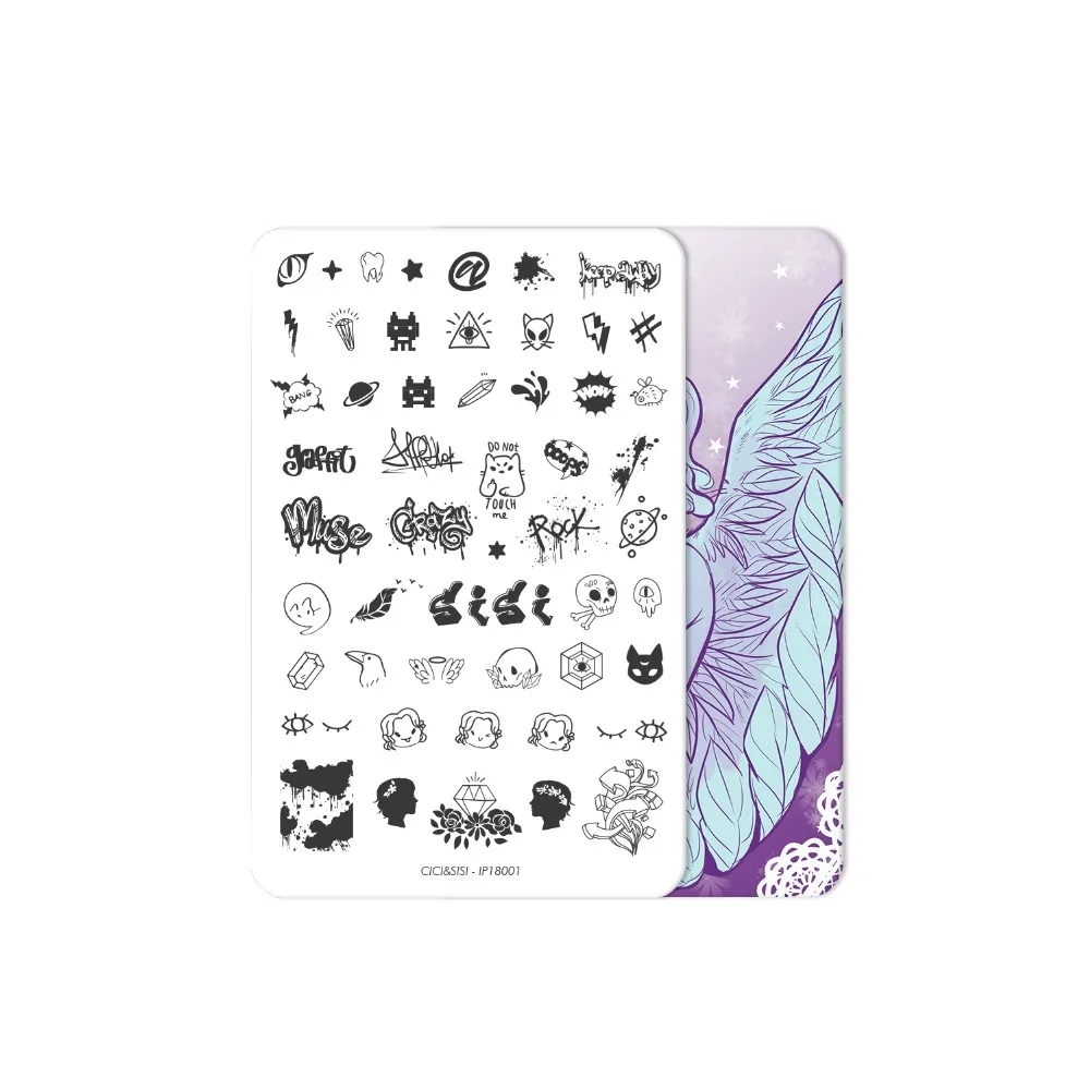 CICI&SISI Lace Flower Style Nail Art Stamping Plates Stamping Stamp Template Accessories IP Series
CICI&SISI Lace Flower Style Nail Art Stamping Plates Stamping Stamp Template Accessories IP Series