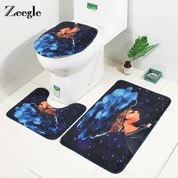 Zeegle African Woman Pattern Bath Mat Bathroom Carpet Memroy Foam 3pcs Bathroom Mat Anti-slip Floor Mat Absorbent Bath Mat
Zeegle African Woman Pattern Bath Mat Bathroom Carpet Memroy Foam 3pcs Bathroom Mat Anti-slip Floor Mat Absorbent Bath Mat