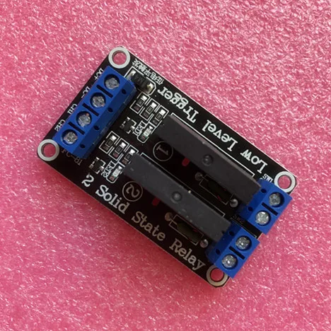 Smart Electronics 2 Channel 5V DC Relay Module Solid State High Level SSR AVR DSP for Free Shipping
Smart Electronics 2 Channel 5V DC Relay Module Solid State High Level SSR AVR DSP for Free Shipping