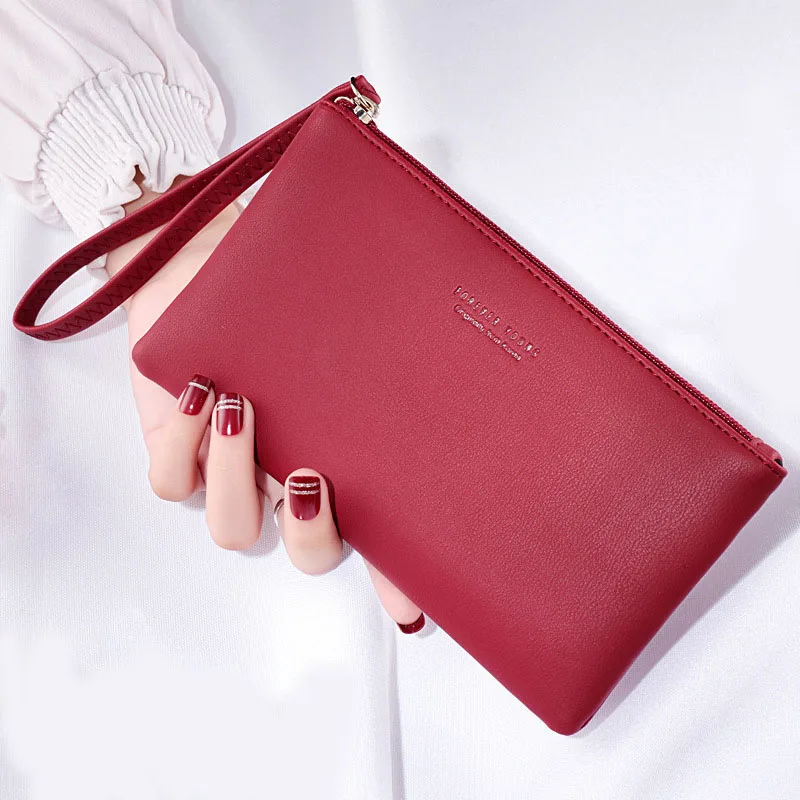 New Fashion Women Wallets Ladies Leather Zipper Phone Wallet Large Capacity Money Bag with Strap Women Wallet Long Fashion Purse
New Fashion Women Wallets Ladies Leather Zipper Phone Wallet Large Capacity Money Bag with Strap Women Wallet Long Fashion Purse