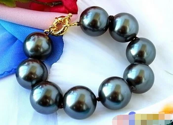 DYY 914+++ 8" 20MM BLACK SOUTHSEA SHELL PEARL BRACELET
DYY 914+++ 8" 20MM BLACK SOUTHSEA SHELL PEARL BRACELET