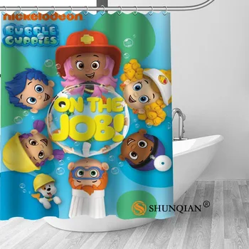High Quality Custom bubble guppies Shower Curtains Polyester Bathroom Curtains With Hook Bath Curtain Bathroom Decor
High Quality Custom bubble guppies Shower Curtains Polyester Bathroom Curtains With Hook Bath Curtain Bathroom Decor