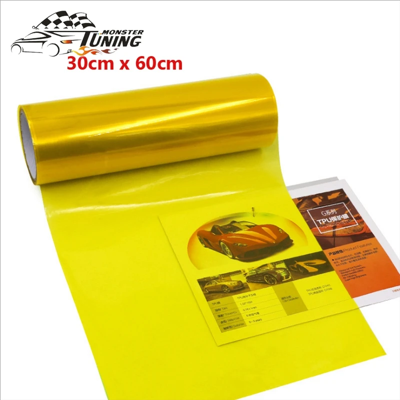 30 x 60cm for 1 Lamp Colorful Light Sticker Auto Car Smoke Fog Light Headlight Taillight Car Lamp Film
30 x 60cm for 1 Lamp Colorful Light Sticker Auto Car Smoke Fog Light Headlight Taillight Car Lamp Film
