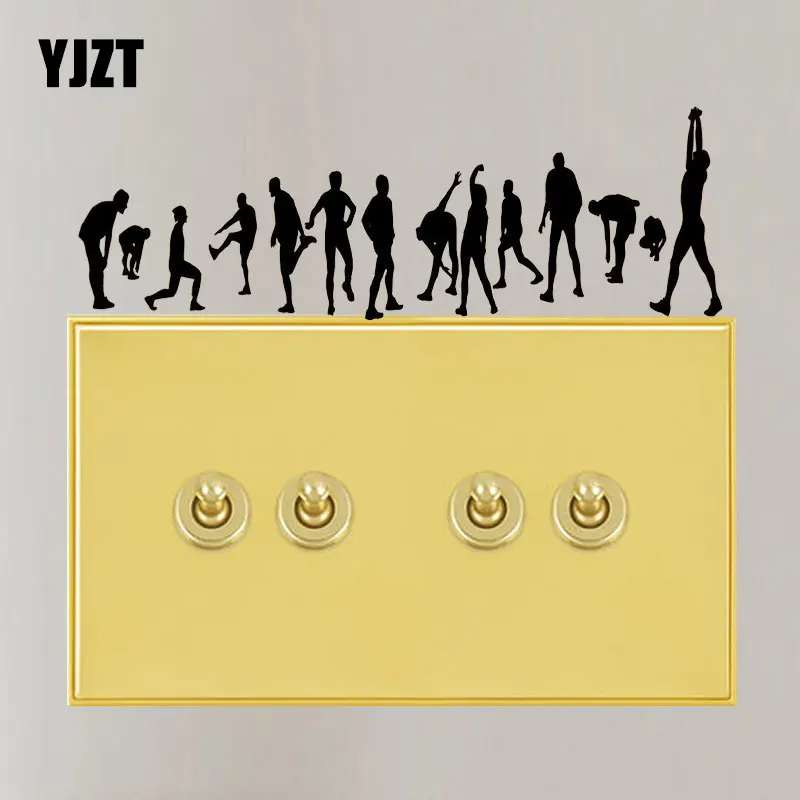 YJZT Gym People Work Out Crossfit Fitness Fashion Wall Sticker Home Bedroom Switch Decal 8SS-2529
YJZT Gym People Work Out Crossfit Fitness Fashion Wall Sticker Home Bedroom Switch Decal 8SS-2529