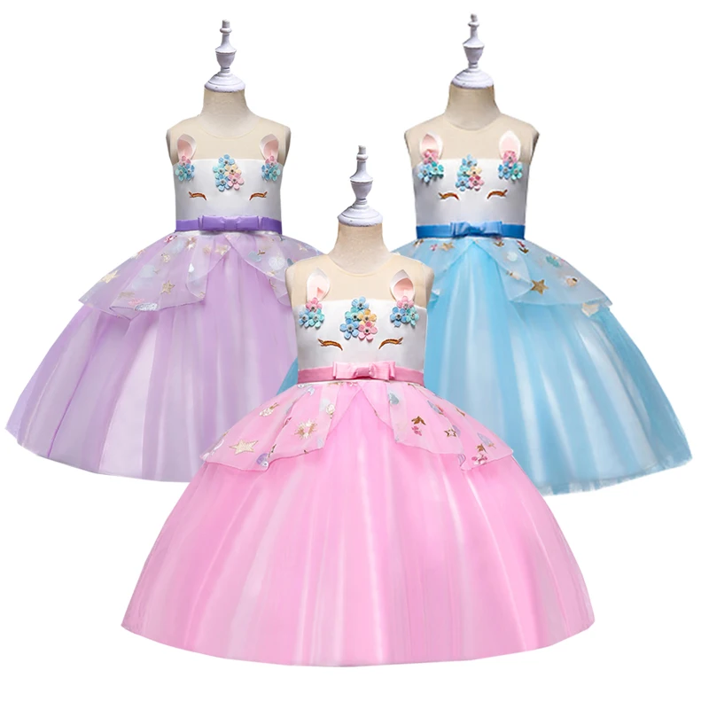 Girl clothes dress cartoon Unicorn new flower child canonicals Dress baby fashion High quality clothing 3-8years Children's wear
Girl clothes dress cartoon Unicorn new flower child canonicals Dress baby fashion High quality clothing 3-8years Children's wear