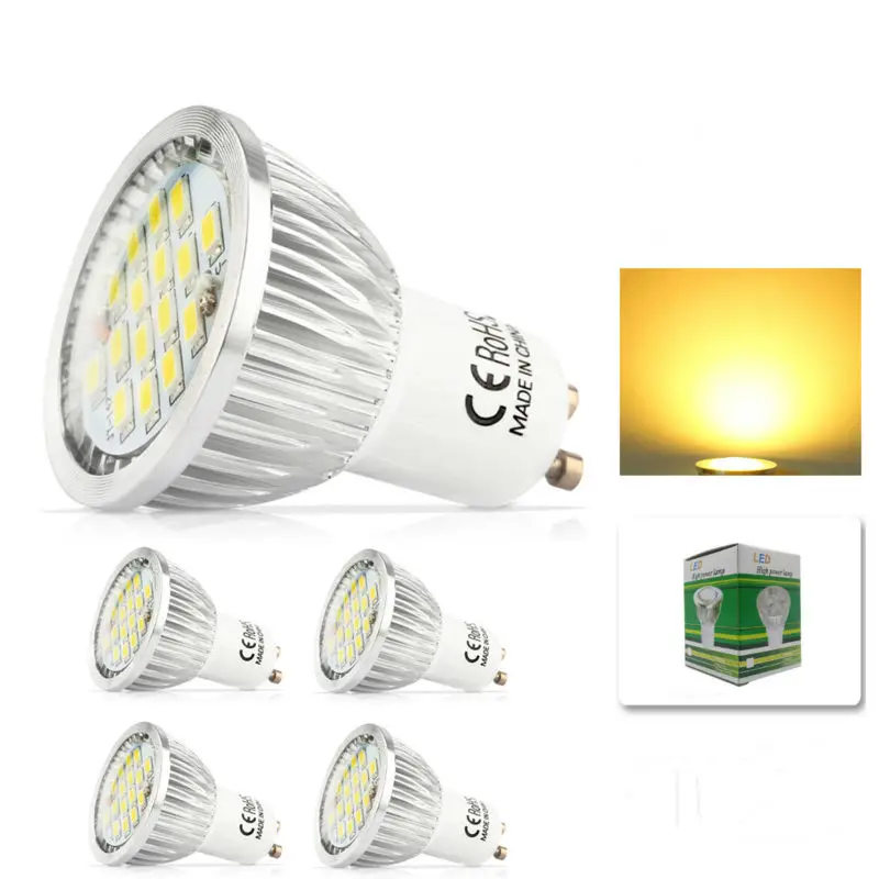 4x 100% Quality Assurance GU10 700lm 11W SMD 2835 16LED Light Bulb Warm White Cold White AC 220V LED Spot Aluminum lamp cup
4x 100% Quality Assurance GU10 700lm 11W SMD 2835 16LED Light Bulb Warm White Cold White AC 220V LED Spot Aluminum lamp cup
