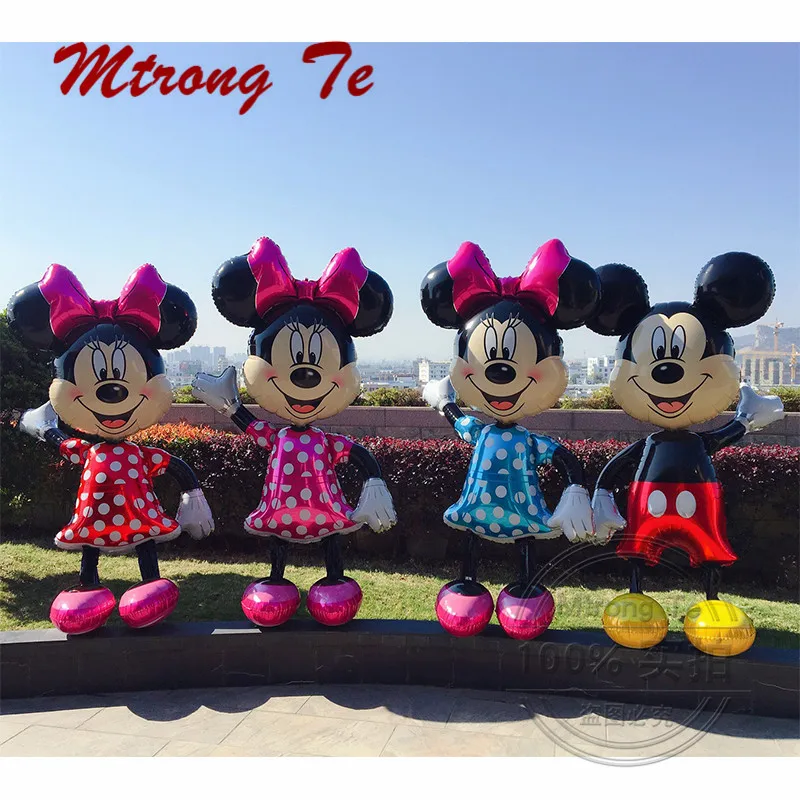 1pc Large Size 3D Jungle Mickey Minnie Birthday Balloon Boy Girls Baby Shower Kids Animals Air Kids Ballon Party Decoration Toys
1pc Large Size 3D Jungle Mickey Minnie Birthday Balloon Boy Girls Baby Shower Kids Animals Air Kids Ballon Party Decoration Toys