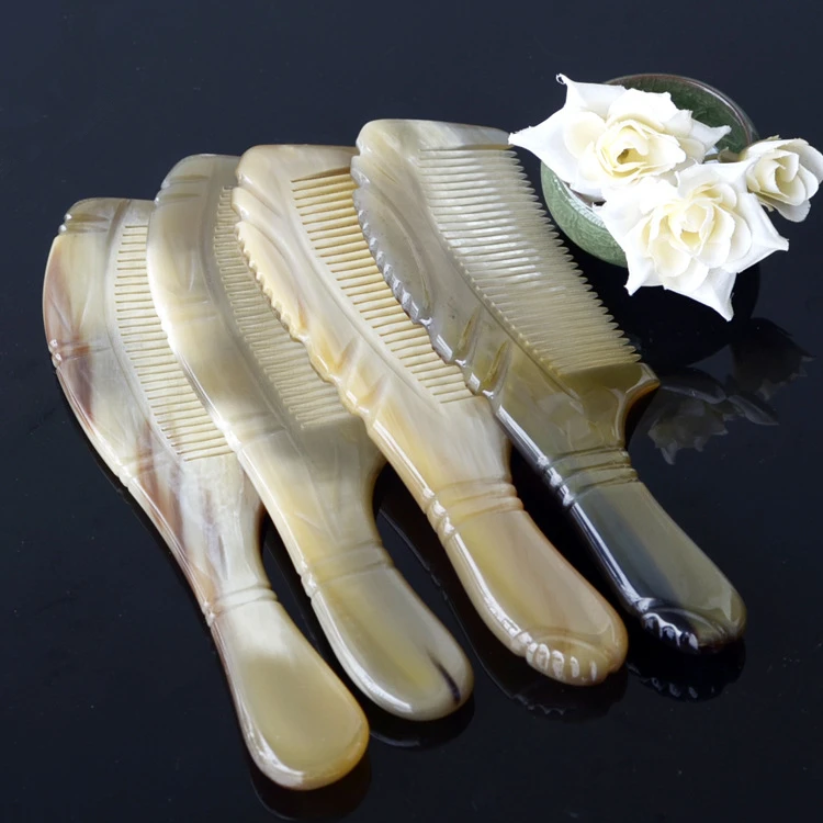 1PC High-end Exquisite Carved Hair Comb Natural Pattern Large Color Horn Comb G0411
1PC High-end Exquisite Carved Hair Comb Natural Pattern Large Color Horn Comb G0411
