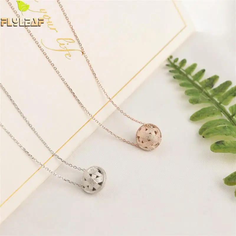 Flyleaf 925 Sterling Silver Necklace Women Yarn Ball Fashion Chain Fine Jewelry Rose Gold Necklaces & Pendants High Quality
Flyleaf 925 Sterling Silver Necklace Women Yarn Ball Fashion Chain Fine Jewelry Rose Gold Necklaces & Pendants High Quality