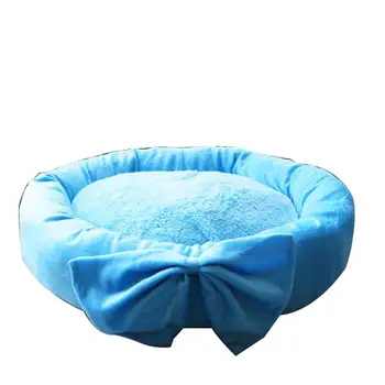 New Bow Tie Design Round Dog Bed Mats Cat Puppy Warm Winter Pet Nest Sofa Kennel Doggy Teddy Bedding Luxury Princess Kennels
New Bow Tie Design Round Dog Bed Mats Cat Puppy Warm Winter Pet Nest Sofa Kennel Doggy Teddy Bedding Luxury Princess Kennels