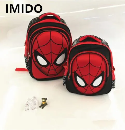 IMIDO 3D Stereo Spider Man Cute Backpack Children's New School Bag Boys Backpack Kids Children Cartoon School Bags Backpack
IMIDO 3D Stereo Spider Man Cute Backpack Children's New School Bag Boys Backpack Kids Children Cartoon School Bags Backpack