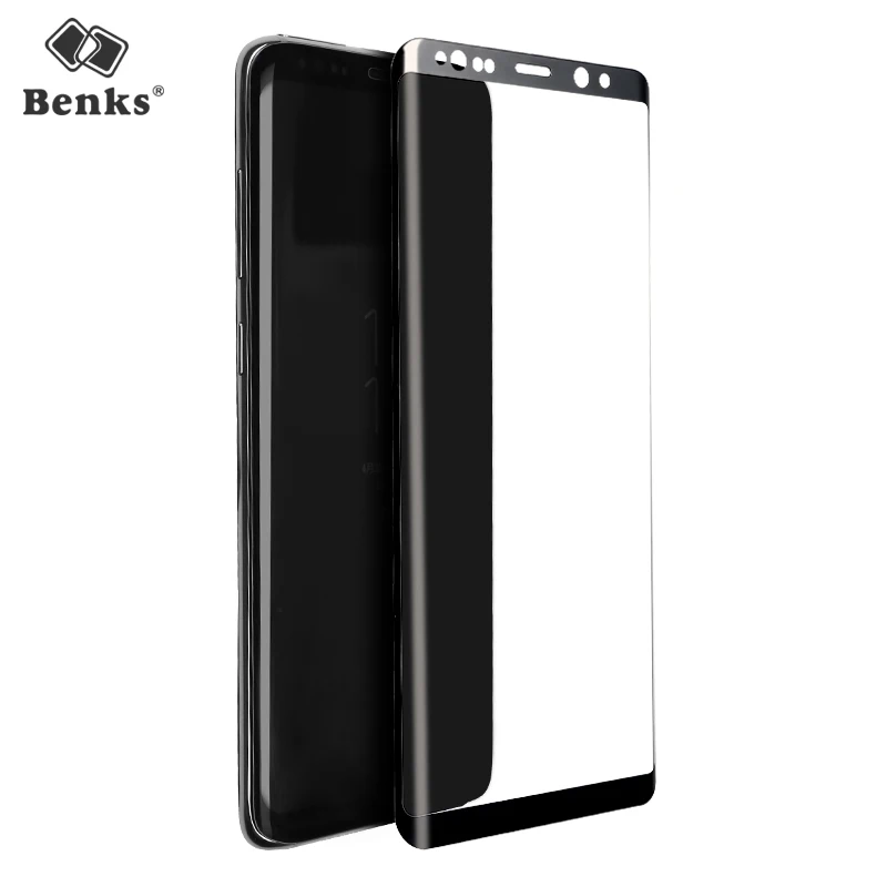 3D Curved Tempered Glass for Samsung Galaxy Note 8 Screen Protector Original Benks Full Cover Anti-scratch Protective Film
3D Curved Tempered Glass for Samsung Galaxy Note 8 Screen Protector Original Benks Full Cover Anti-scratch Protective Film