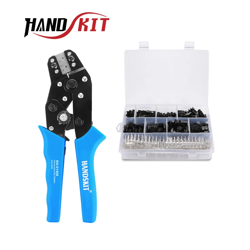 Handskit Crimper Cable Cutter Automatic Wire Stripper 6.34.82.8 Plug Spring Insert Terminal Multifunctional Decrustation Plier1.1