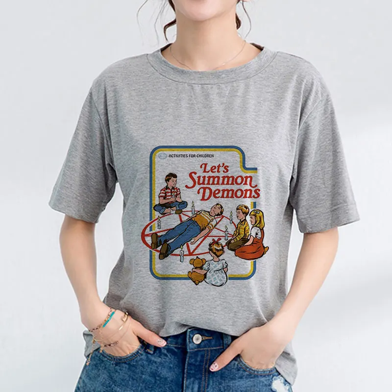 Summer 2019 Women T-shirt Gray Shirt Pulp Fiction Graphic Tee Funny Aesthetic Clothes Tumblr Ulzzang Gothic Casual Short Sleeve
Summer 2019 Women T-shirt Gray Shirt Pulp Fiction Graphic Tee Funny Aesthetic Clothes Tumblr Ulzzang Gothic Casual Short Sleeve