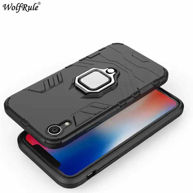 Чехол для iphone XR чехол Fundas Автомобильный держатель телефона Магнитный палец