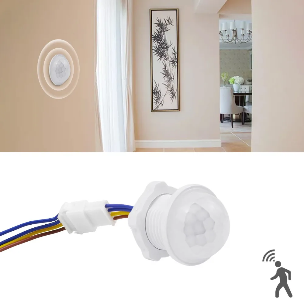 Smart PIR Sensor Detector Smart Switch 110V 220V LED PIR Infrared Motion Sensor Detection Automatic Sensor Night Light Switch
Smart PIR Sensor Detector Smart Switch 110V 220V LED PIR Infrared Motion Sensor Detection Automatic Sensor Night Light Switch
