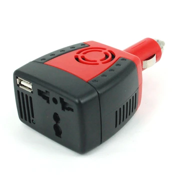 150W 2100mA Car inverter USB Power Supply DC 12 V - AC 220 V Converter Transformer Laptop Mobile Phone Charger Universal Socket
150W 2100mA Car inverter USB Power Supply DC 12 V - AC 220 V Converter Transformer Laptop Mobile Phone Charger Universal Socket