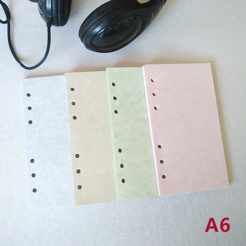 Fashion Colorful Notebook Accessories A6 Solid Color Planner Inners Filler Papers 40 sheet/ Set Inside For school Office supplie
Fashion Colorful Notebook Accessories A6 Solid Color Planner Inners Filler Papers 40 sheet/ Set Inside For school Office supplie