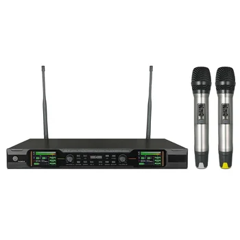 Bolymic UHF Cordless Microphone True Diversity Professional Stage Wireless Microphones TFT Display
Bolymic UHF Cordless Microphone True Diversity Professional Stage Wireless Microphones TFT Display