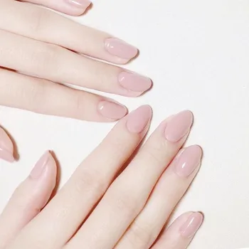 Girls Sweet Round Head Nude Color Fake Nails Candy Pure Color Acrylic False Nails Long Size Design Nail Art Tips With Glue
Girls Sweet Round Head Nude Color Fake Nails Candy Pure Color Acrylic False Nails Long Size Design Nail Art Tips With Glue