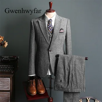 Gwenhwyfar 2018 New Arrival Formal Mens Suits Luxury Wedding Groom Costume Homme Slim Fit British Decent Dinner Prom Suits Grey
Gwenhwyfar 2018 New Arrival Formal Mens Suits Luxury Wedding Groom Costume Homme Slim Fit British Decent Dinner Prom Suits Grey