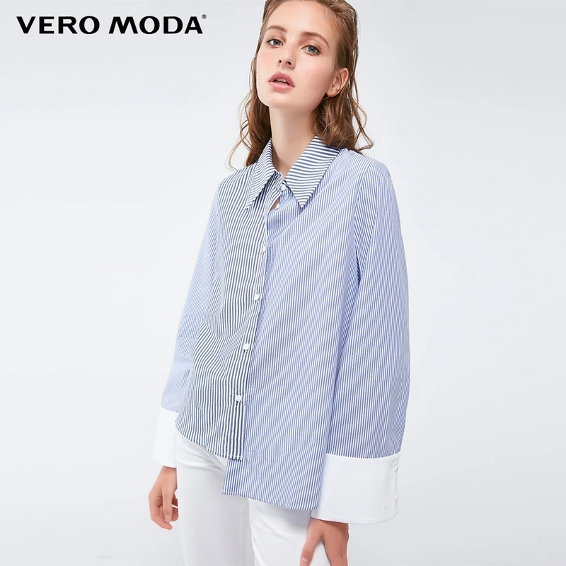 Vero Moda Women's Irregular Hemline Striped Assorted Colors Turn-down Collar Shirt | 318305529
Vero Moda Women's Irregular Hemline Striped Assorted Colors Turn-down Collar Shirt | 318305529